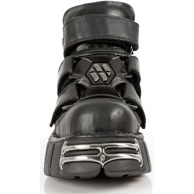 New Rock - M285S1 Lage schoenen - Zwart/Zilverkleurig Product image